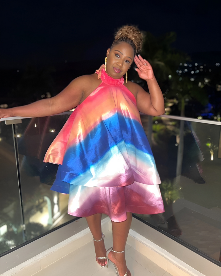 GODS PROMISE RAINBOW DRESS